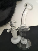 6″ Bent Glass Dab Rigs | Water Bong Pipes - V-Station Store