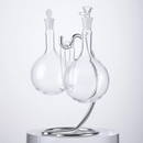 Glass Gravity Bong | Infinity Waterfall & Siphonair Style | Invertible Rotating Gravity Hookah