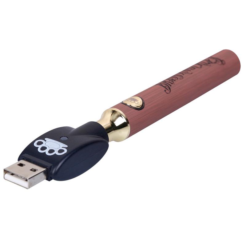 Brass Knuckles Pen Battery 900 MAh + USB Charger (510 Thread)