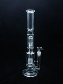 17″ Tall Straight Glass Dab Rigs | Water Bong Pipes - V-Station Store