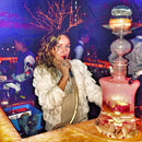 20" Tall Glass Water Pipe Hookah-Narguile-Shisha W/ Lights - V-Station Store