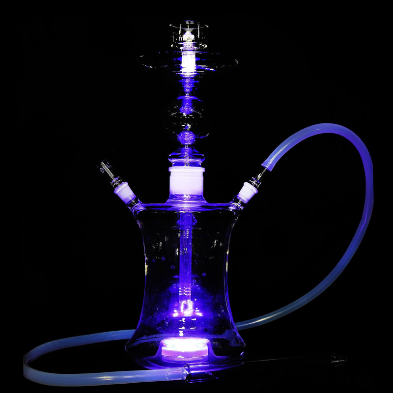 20" Tall Glass Water Pipe Hookah-Narguile-Shisha W/ Lights - V-Station Store
