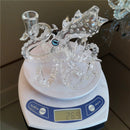 Octopus Glass Rigs Glass Bong Water Pipe Dab With 14.4mm Male Joint Handmade Craft Bubbler Heady Nail Cap Wholesaler