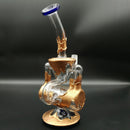 Electric E-Nail Dab Kit W/ Deluxe Golden Glass Dab Rig/Bong