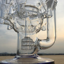 12" Deluxe Glass Dab Rigs [Octopus Style] | Water Bong Pipes - V-Station Store