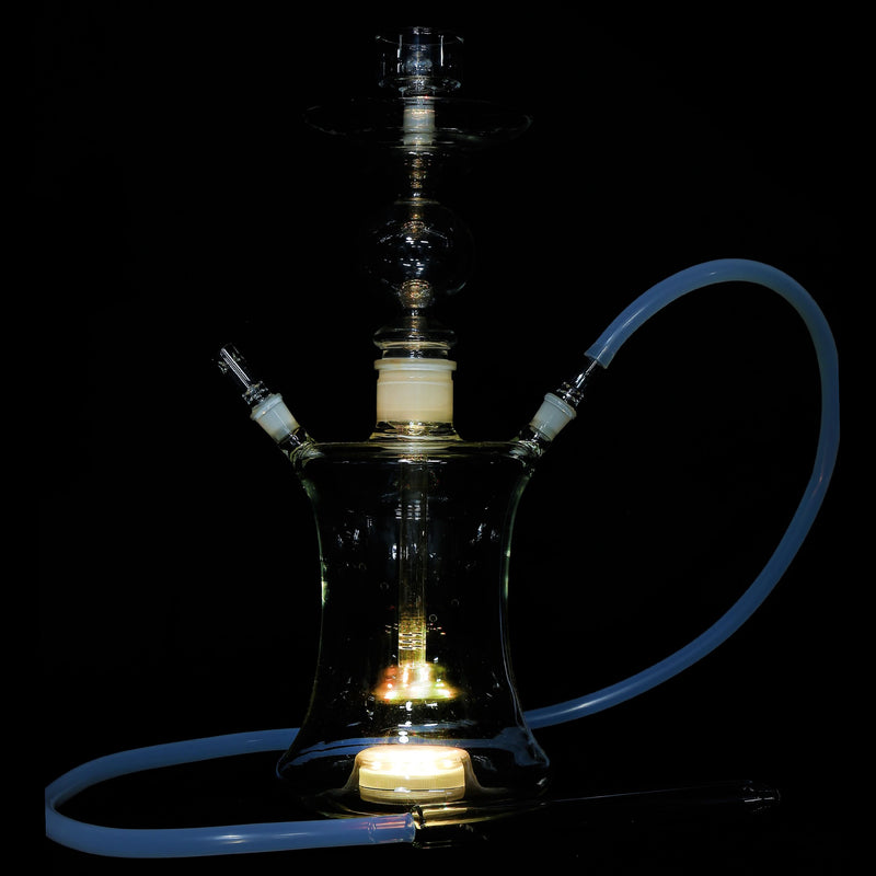 20" Tall Glass Water Pipe Hookah-Narguile-Shisha W/ Lights - V-Station Store