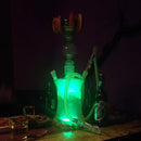20" Tall Glass Water Pipe Hookah-Narguile-Shisha W/ Lights - V-Station Store