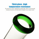 13″ Glass Dab Rigs | Beaker Bongs Water Pipes (Clear & Green) - V-Station Store