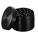 4-Layer Flower Herb Mill Grinder / Black