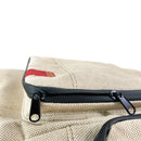 RAW Burlap Backpack | Smell Proof 6-Layer Design W/ Double Zippers