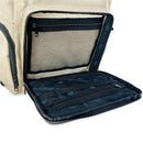 RAW Burlap Backpack | Smell Proof 6-Layer Design W/ Double Zippers