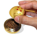 3-Layer Flower Herb Mill Grinder [4-Star Dragon Ball Z] | Golden