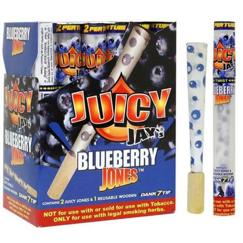 Juicy Jay's Jones Pre-Rolled Cones W/ Tips | 24-PACK | All Flavors