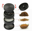 4-Layer Flower Herb Mill Grinder / Black