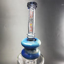 14″ Straight Glass Dab Rigs W/Color Edge Oil Rigs | Thick Water Bong Pipes - V-Station Store