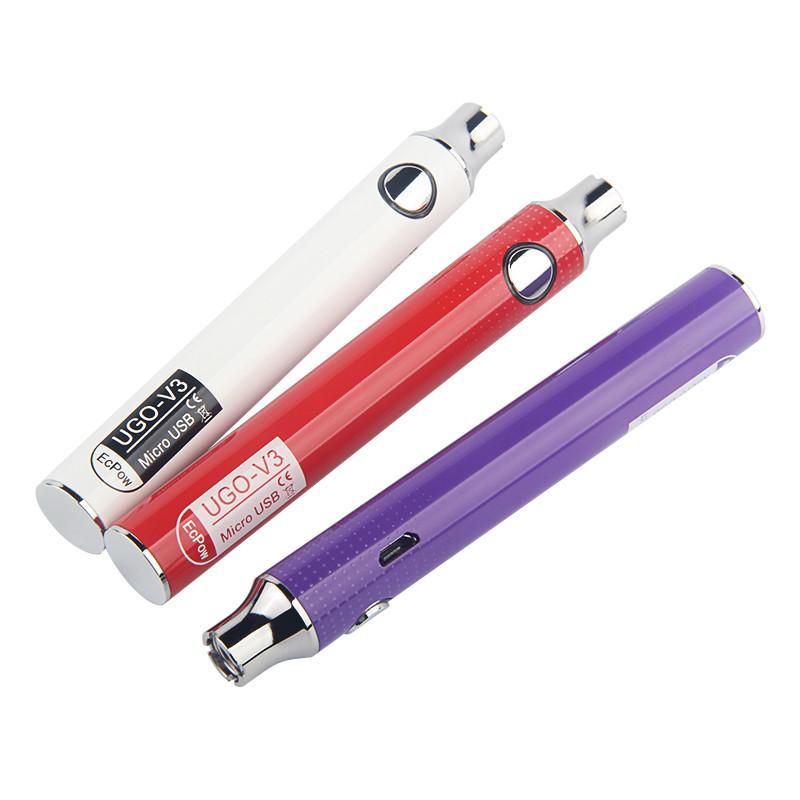 UGO V3 Pen Battery 510 Thread 650 MAh W/ USB Charger UGO V3 Pen Battery 510 Thread 650 MAh W/ USB Charger