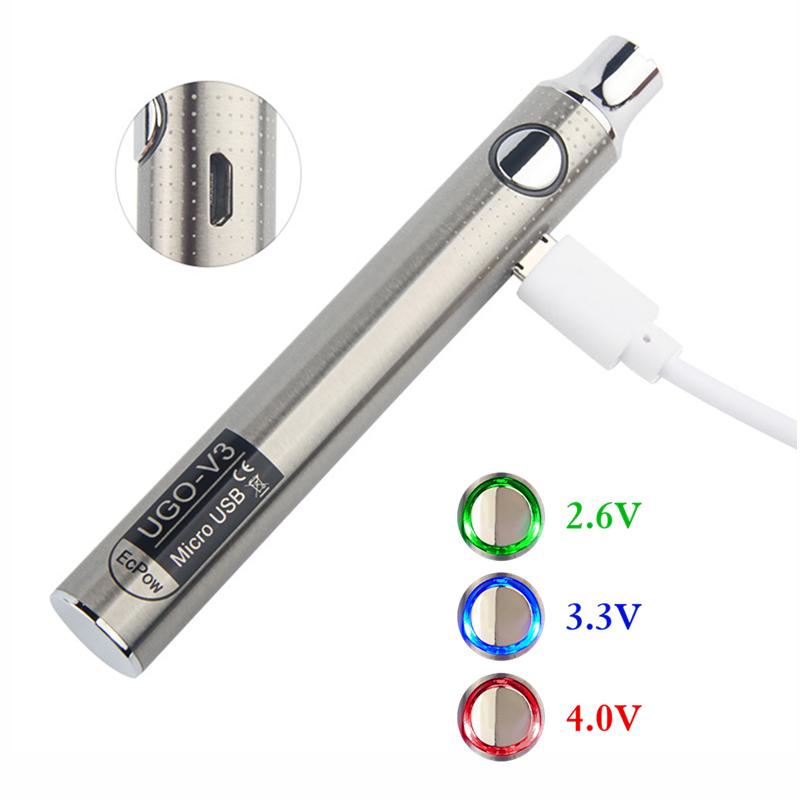 UGO V3 Pen Battery 510 Thread 650 MAh W/ USB Charger UGO V3 Pen Battery 510 Thread 650 MAh W/ USB Charger
